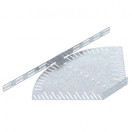 Curva de ángulo regulable 60 FT 500 | Acero | Galvanizado por inmersión en caliente | zinc