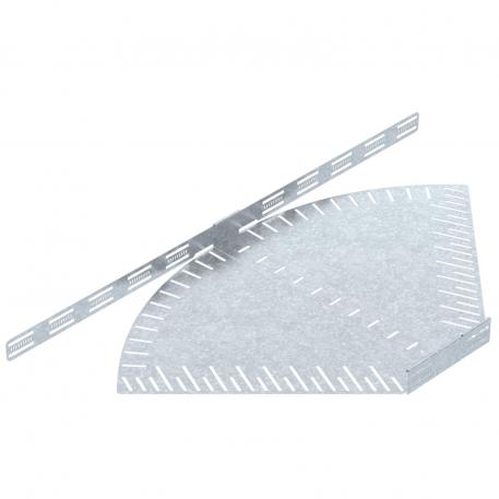 Curva de ángulo regulable 60 FT 600 | Acero | Galvanizado por inmersión en caliente | zinc