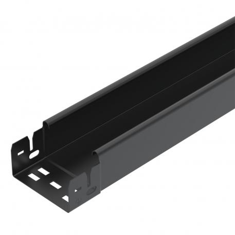 Cable tray MKS-Magic® 60, unperforated, black 3050 | 100 | 60 | 1 | no | Jet black; RAL 9005 | Steel | PES135 - Polyester