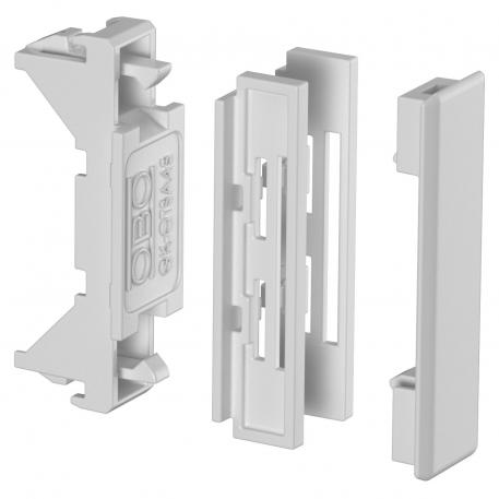 Tapa para embellecedor de unión Gris claro, RAL 7035