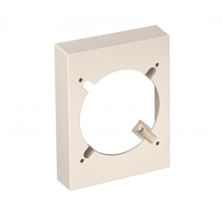 CEE flange BRK CEE FL Cream; RAL 9001