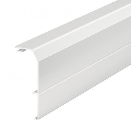 Trunking cover Rauduo OT40105, without sealing lip 2000 | Pure white; RAL 9010