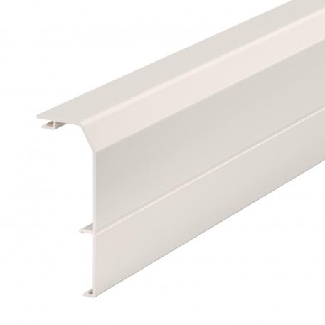 Trunking cover Rauduo OT40105, without sealing lip 2000 | Cream; RAL 9001