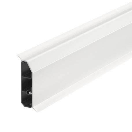 Skirting trunking SLL 2070 2000 | Pure white; RAL 9010