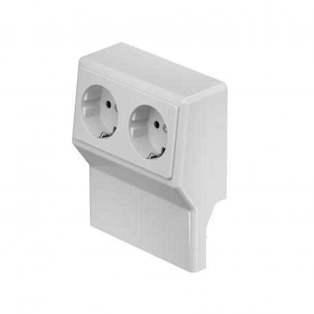 Caja de mecanismos SL2GT5070  Gris claro, RAL 7035