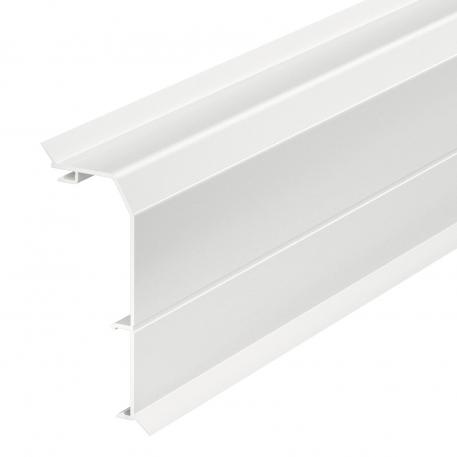 Trunking cover Rauduo OT40105, with sealing lip 2000 | Pure white; RAL 9010