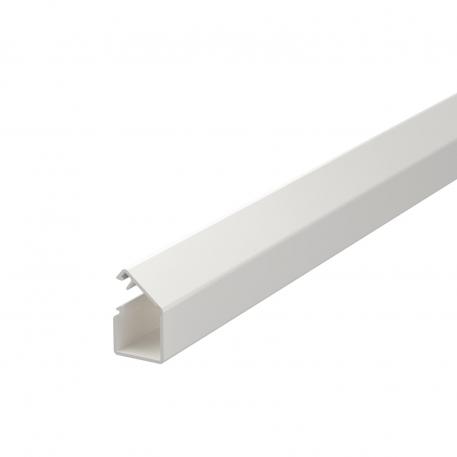 Mini trunking with adhesive film and hinge cover MD12 2000 | 12.5 | 12.5 | Pure white; RAL 9010