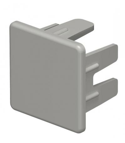 End piece, trunking type WDK 25025 25 | 25 | 25 | Stone grey; RAL 7030