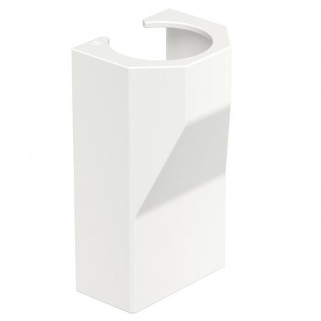 Pipe adapter, trunking to pipe, 19 mm