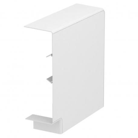 Flat angle hood, for device installation trunking Rapid 80 type 70210 218 | 73 | Pure white; RAL 9010