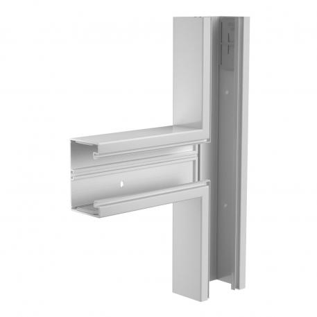 Pieza en T, para canal portamecanismos Rapid 80, tipo GK-70110 460 | Gris claro, RAL 7035