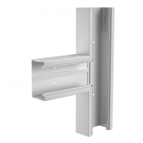 Pieza en T, para canal portamecanismos Rapid 80, tipo GK-70130 460 | Gris claro, RAL 7035