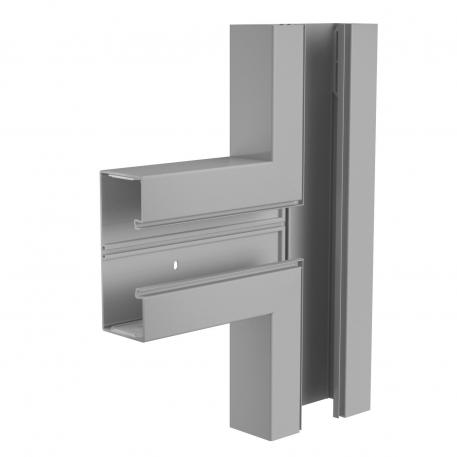 Pieza en T, para canal portamecanismos Rapid 80, tipo GK-70170 460 | gris piedra; RAL 7030