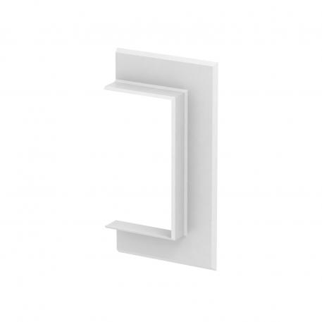 Wall end piece, open, plastic 70130 198 | 104 | Pure white; RAL 9010