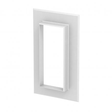 Wall end piece, closed, plastic, 70170 238 | 138 | Pure white; RAL 9010
