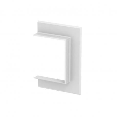 Wall end piece, open, plastic 90110 178 | 124 | Pure white; RAL 9010