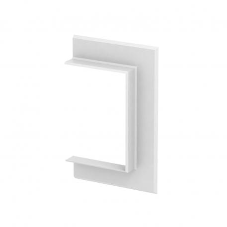 Wall end piece, open, plastic 90130 198 | 124 | Pure white; RAL 9010