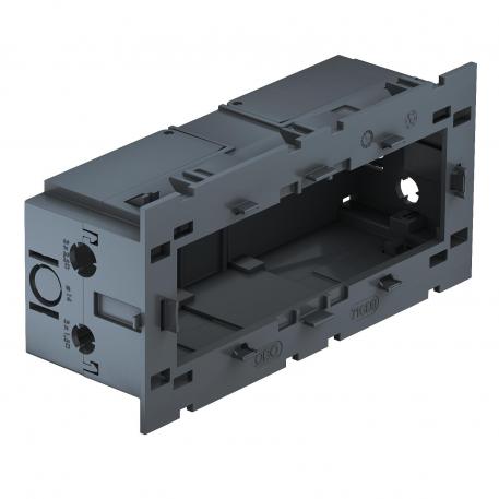 Accessory mounting box 71GD9, triple, for Modul 45® 3 | Lock