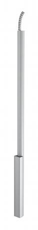 Service pole, type ISS110100F 2300 | Stand | Aluminium | aluminium | Anodised