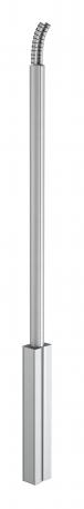 Service pole, type ISS140100F 2300 | Stand | Aluminium | aluminium | Anodised