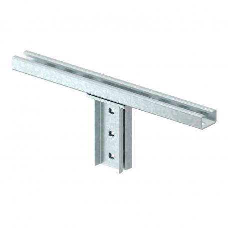 Placa frontal con carril soldado CPS 5 FT 300 | 50 | 186,5