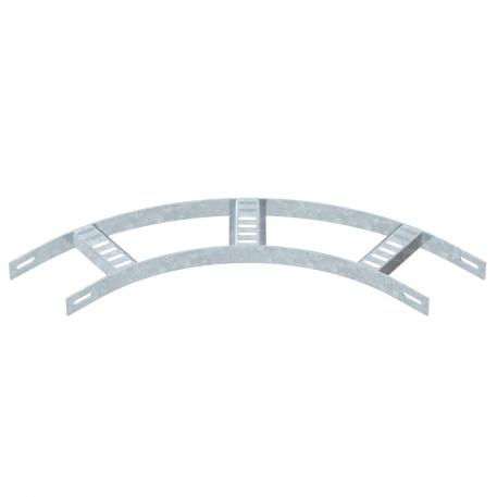 90° bend with trapezoidal rung, light-duty FT 100 | 3