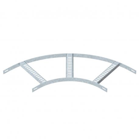 90° bend with trapezoidal rung, light-duty FT 250 | 3