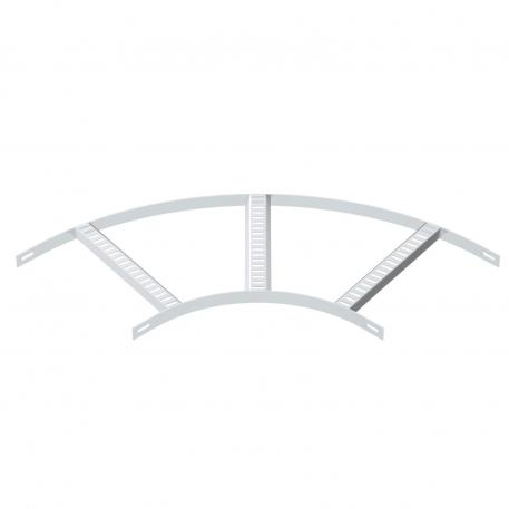 90° bend with trapezoidal rung, ALU 300 | 3