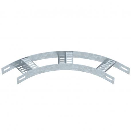 Curva de 90º con peldaño Z FT 100 | 3
