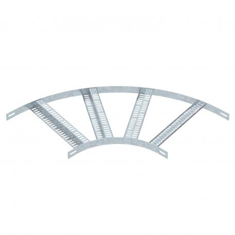 Curva de 90º con peldaño Z FT 400 | 3