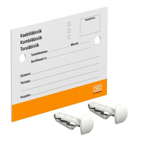 Identification plate Estonian