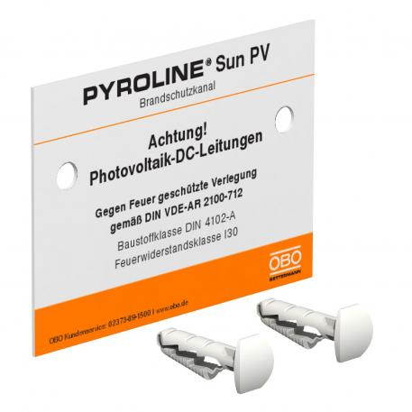 Identification plate 