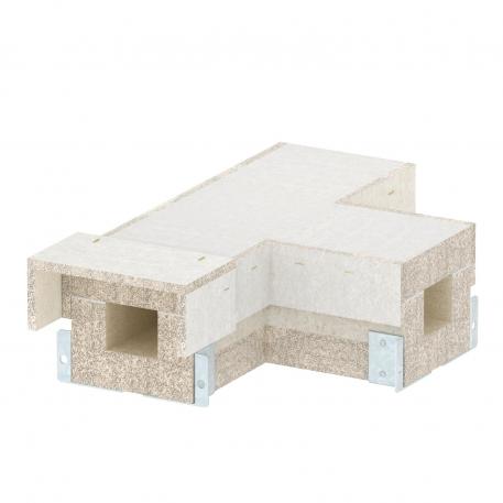 T piece for PYROLINE® Con S BSKH09-K0506 fire protection duct 188 | 60 | 140 | 50 | Grey