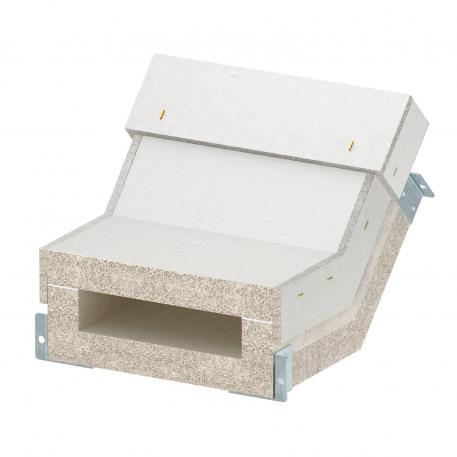 Rising vertical bend for PYROLINE® Con S I90/E30 fire protection trunking