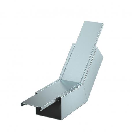 Vertical bend, rising, duct height 80 mm, FS 100 |  | 80 |  | 