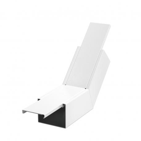 Vertical bend, rising, duct height 80 mm, pure white 100 |  | 80 |  | 