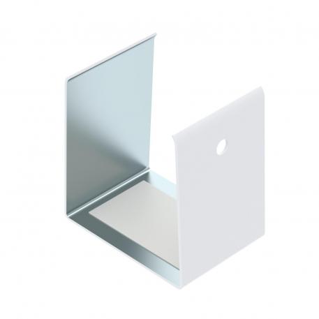 Joint cover, duct width 40 mm Pure white