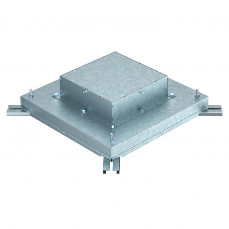 In-concrete box for installation units of nominal size 9