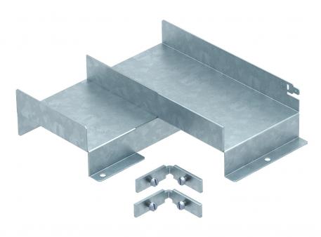 OKA-T Elemento separador de derivación en T para anchos de canal 300 mm a 300 mm 
