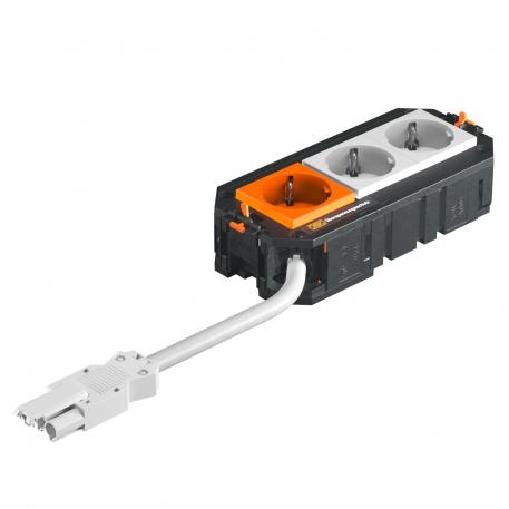 UTC3 with 2+1 protective contact sockets