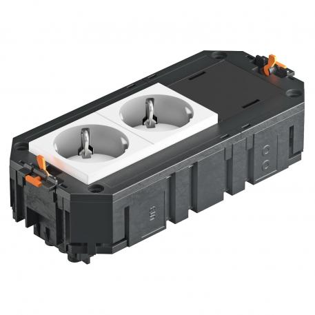 UTC3 with 2 protective contact sockets