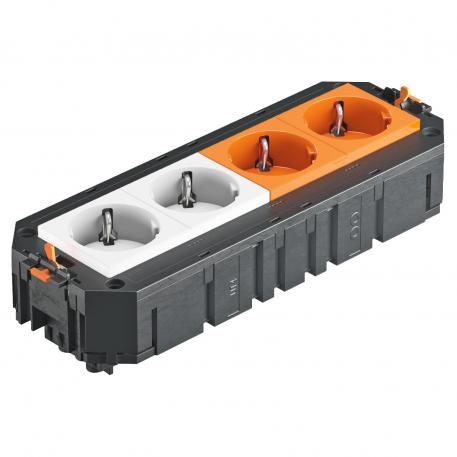 UTC4 with 2+2 protective contact sockets