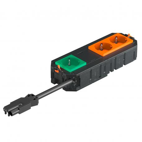 UTC4 with 2+1 protective contact sockets