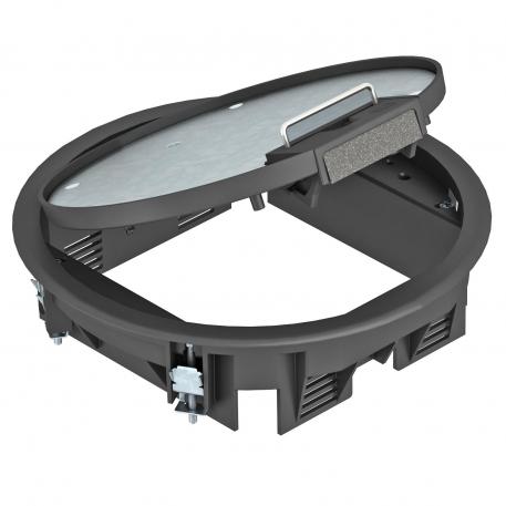 Conjunto portamecanismos GESR4 con asidero 5 | R4 | negro grafito; RAL 9011