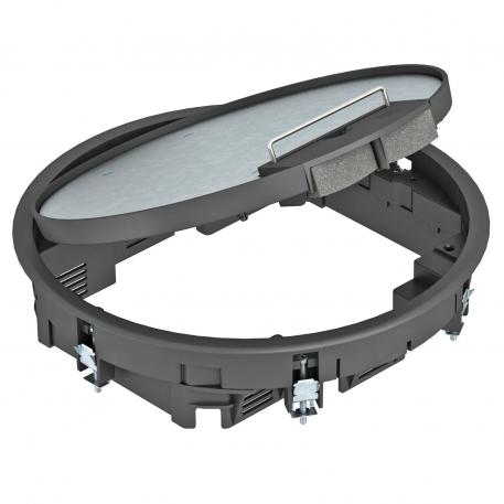 Conjunto portamecanismos GESR7 con asidero 5 | R7 | negro grafito; RAL 9011