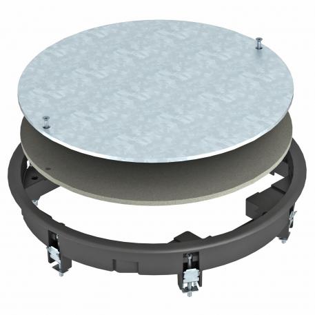 Tapa de registro ZESR7 universal 10 | 15 | R7 | negro grafito; RAL 9011