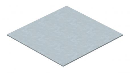 Placa ciega para abertura de montaje rectangular 