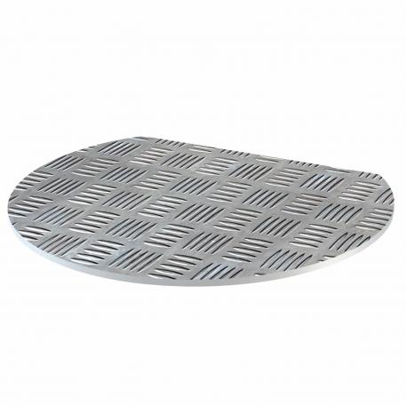 Inlay plate for round service outlet GESRA9 10U