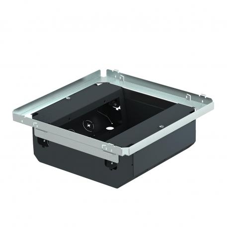 Mounting set for Italian devices beneath frame cassettes 