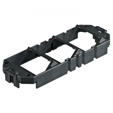 Sistema de soporte de montaje para conectores de transmisión de datos 